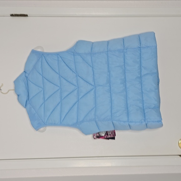 Reebok puffer vest  baby blue size l new - Picture 5 of 9